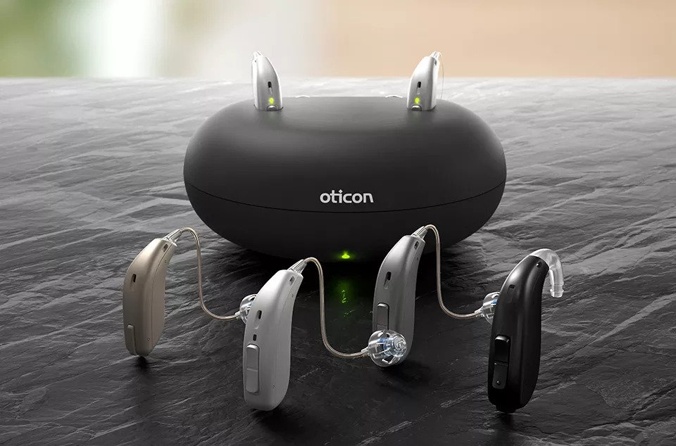 oticon hearing aid charging unit bosie